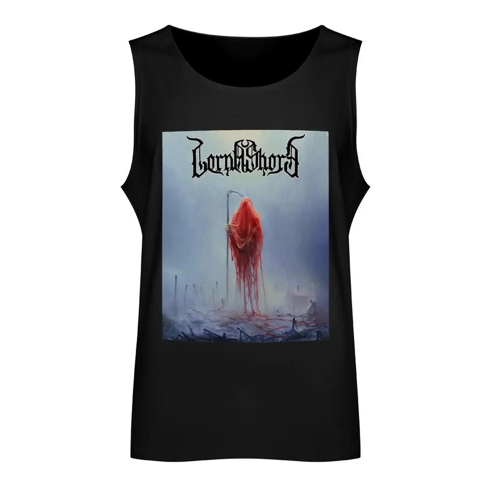 Lorna Shore Deathcore Band Merxtch Tank Top sleeveless gym shirts male gym shirt men clothing men Men's sports t-shirt Tank Top