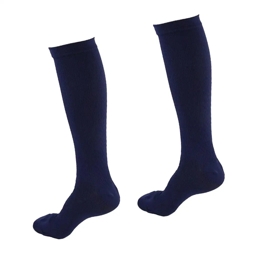 Knee Compression Sleeve Lightweight Moisture Wicking Leg Warmers for Sports Circulation Support