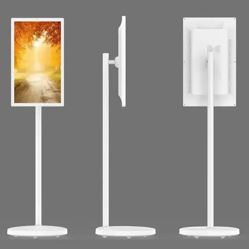27 Inch Portable Smart TV Touch Screen 1080P HD Mini Television for Home Travel Gaming Office Dormitory Bedroom Entertainment