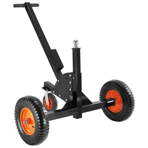 조정 가능한 견인 Dolly1500lbs 혀 무게 용량 트레일러 발동기 이동식 자동차 RV 용 조정 가능한 높이 볼 범용 휠