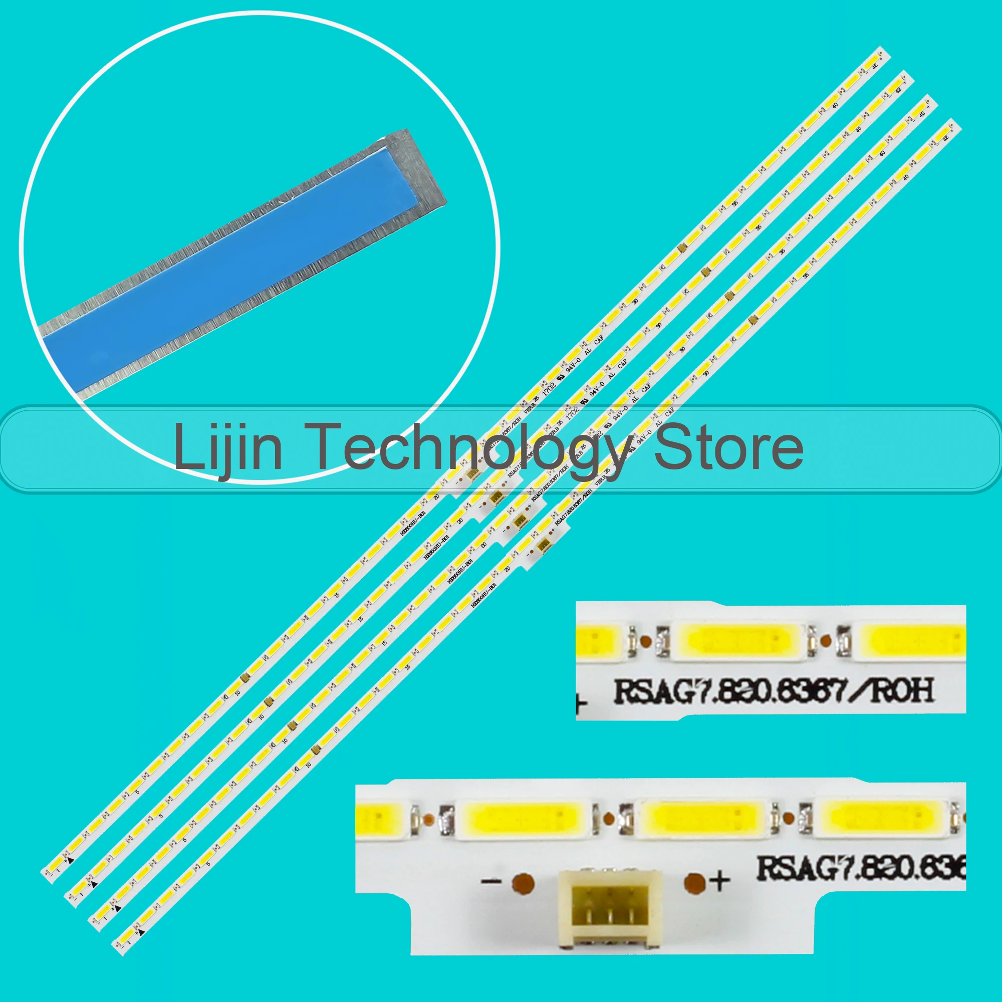 

LED strip For 65CU6200 65H7B02 65H7B2 65H9E LED65EC66 65K321UW LED65EC320A HE650HU-B01/XP/GM/ROH HE650HU-B01/S1.B2/GM/ROH