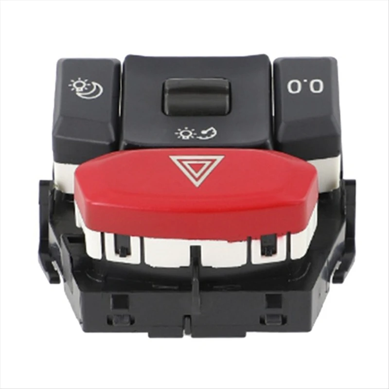 

A2BF Truck Hazard Warning Button Plastic Emergency Switches Suitable for 2095860 Quick Response Design