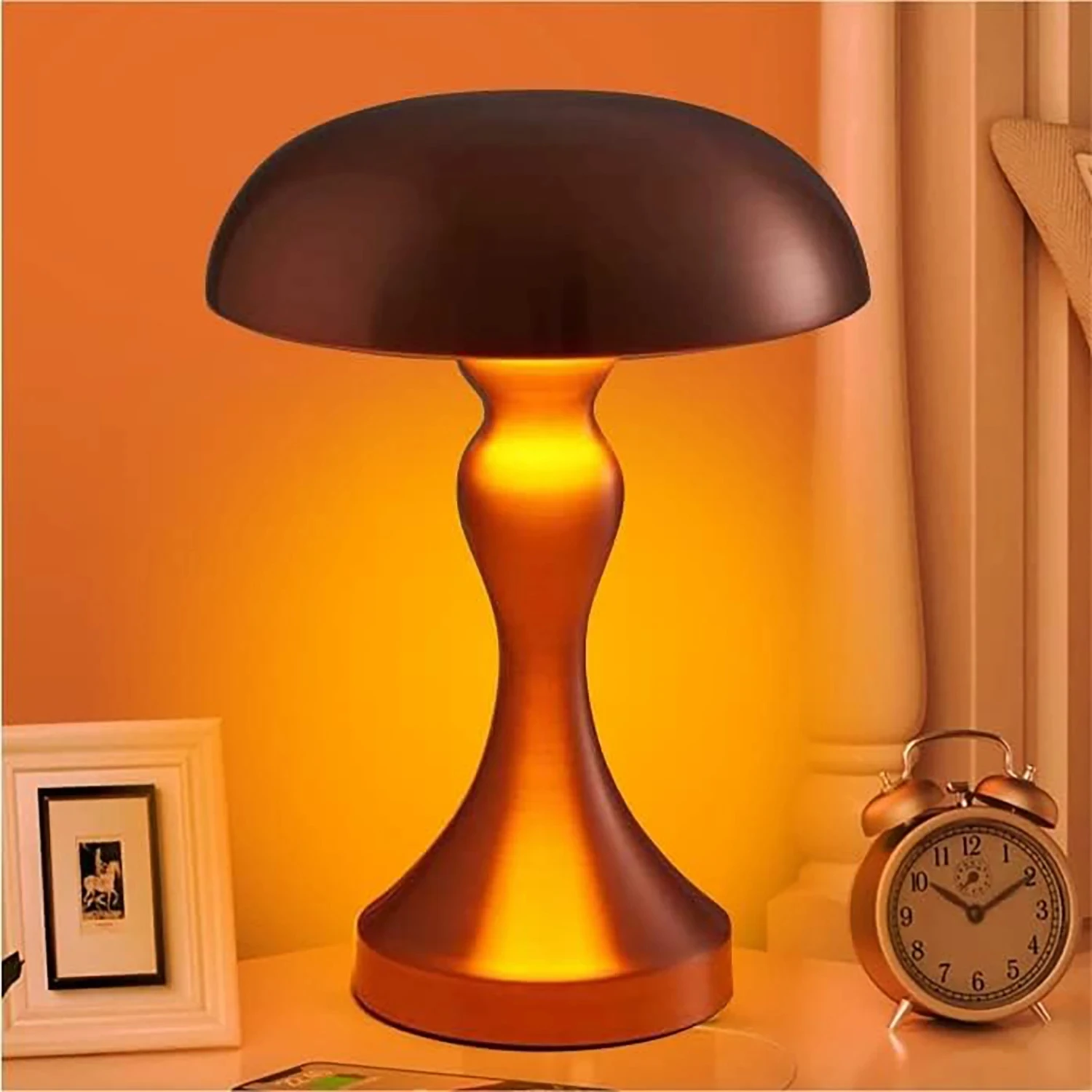 New Elegant and stylish rechargeable LED night light for desktop with touch sensor - Perfect for creating the ideal ambiance in