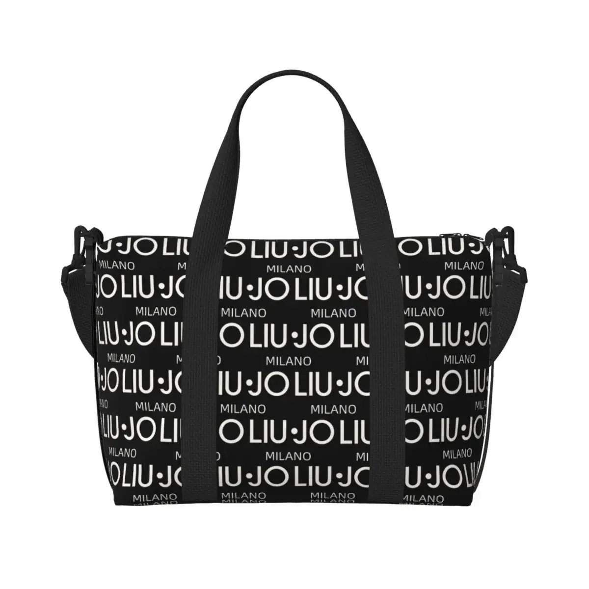 

Custom Fashion Brand Liu Jo Beach Tote Bag for Women Extra Large Gym Carry On Travel Shopping Bags