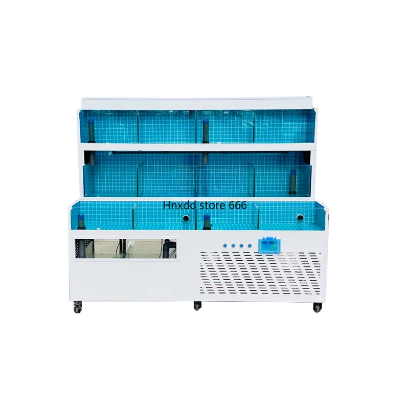 

Мобильный ресторан, аквариум для морепродуктов, супермаркет, пруд для рыбы, трехслойный, для моллюсков, встроенное охлаждение