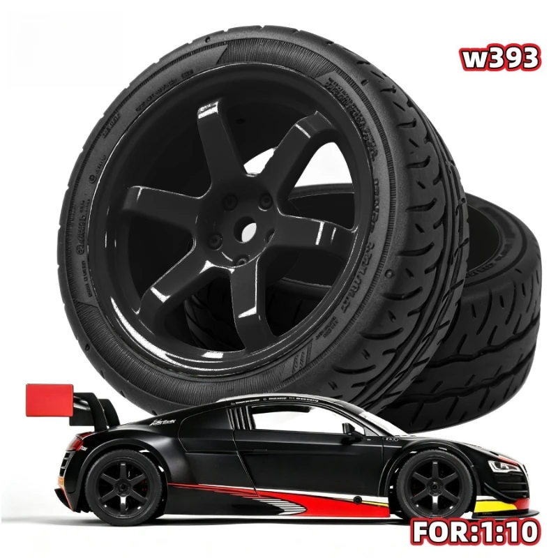 1/10 MST RS W393 RC Rally Car Tires Replacement Tyres for XV02 TT01 RC Racing Upgrade Spare Parts for Electric RC Models