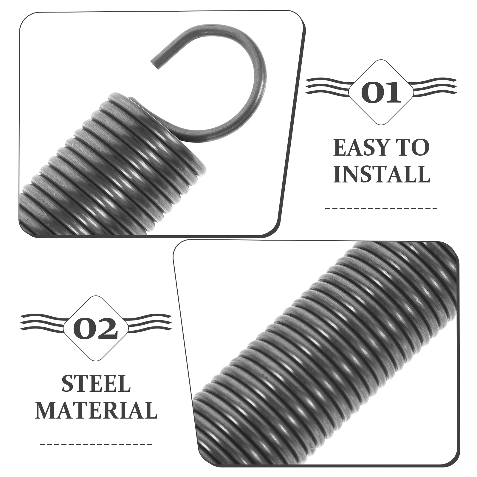 

3 Pcs Loft Spring Kit Ladder Stair Attic Pull down Springs Replacement for Ladders