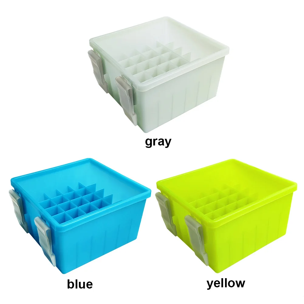36 Grids Webfoot Octopus Egi Storage Organizer Box Minnow Squid Jig Hard Bait Container Squid Jig Container Fishing Accessories