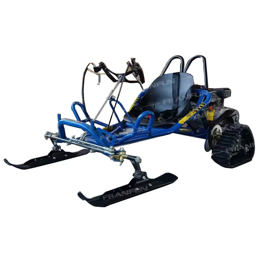 New Arrival 196cc 6.5hp Chain Transmission Skiing Resistant Ground Wheel Go Kart
