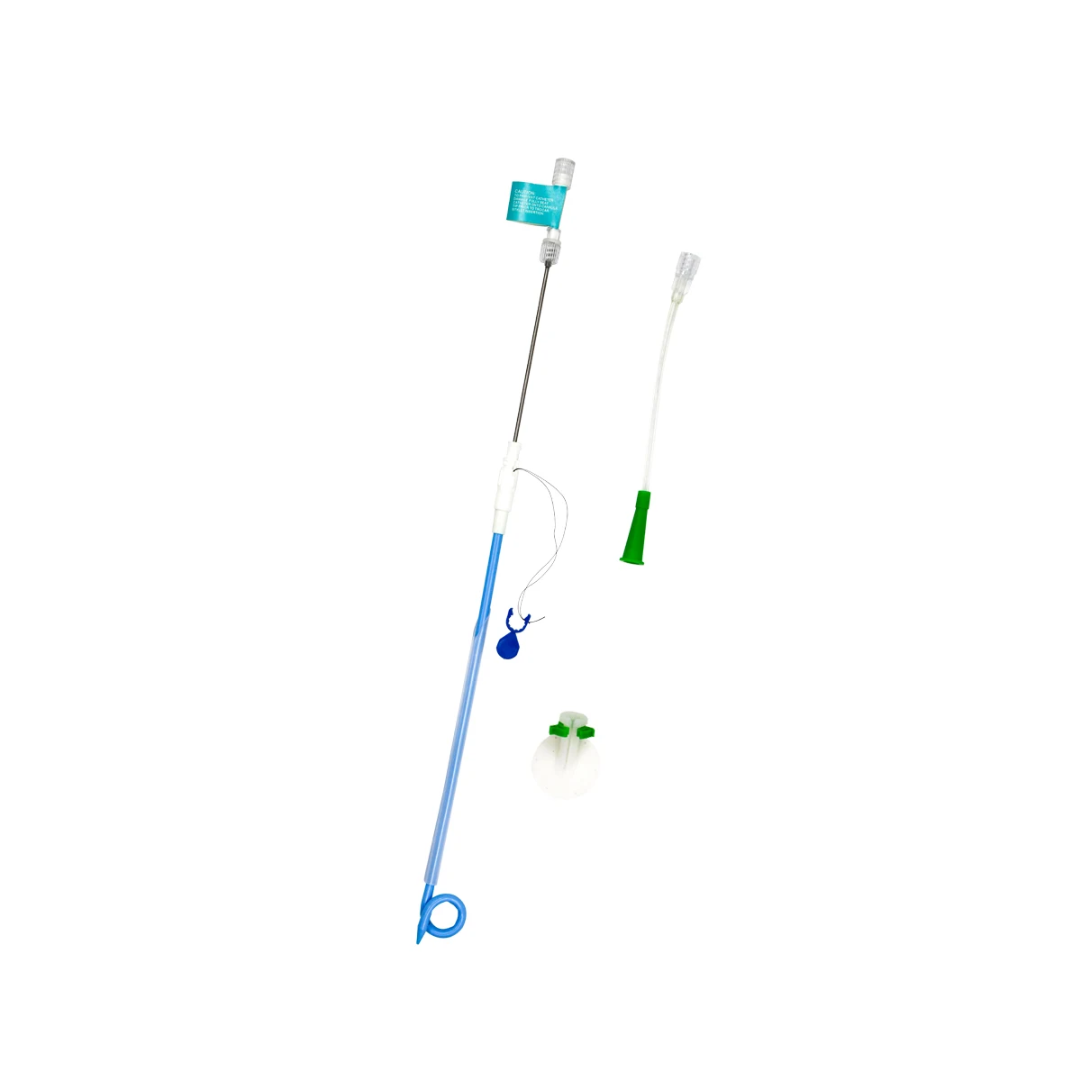 Secure Locking Pigtail Drainage Catheter Ethylene Oxide Sterilized Medical Consumables Drainage Tube fast shipping