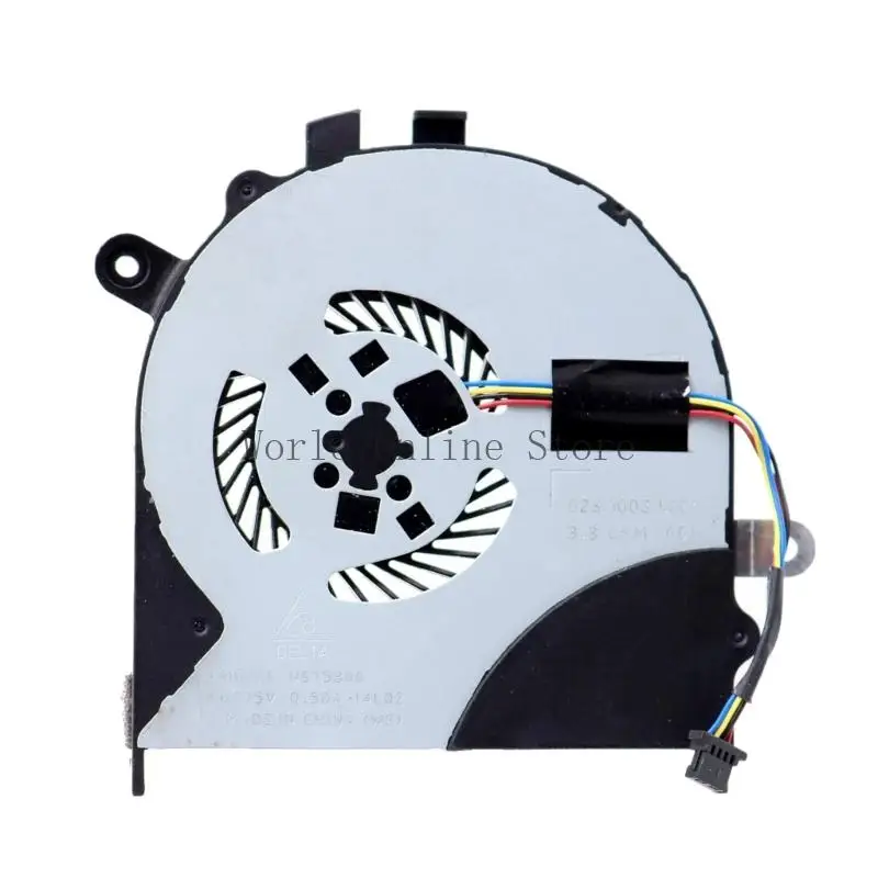 

Laptop CPU Cooling Fan DC5V 0.45A 4Pin 4wire Coolers Fan for 15 7558 7568 13-7347 7348 Coolers 87HC