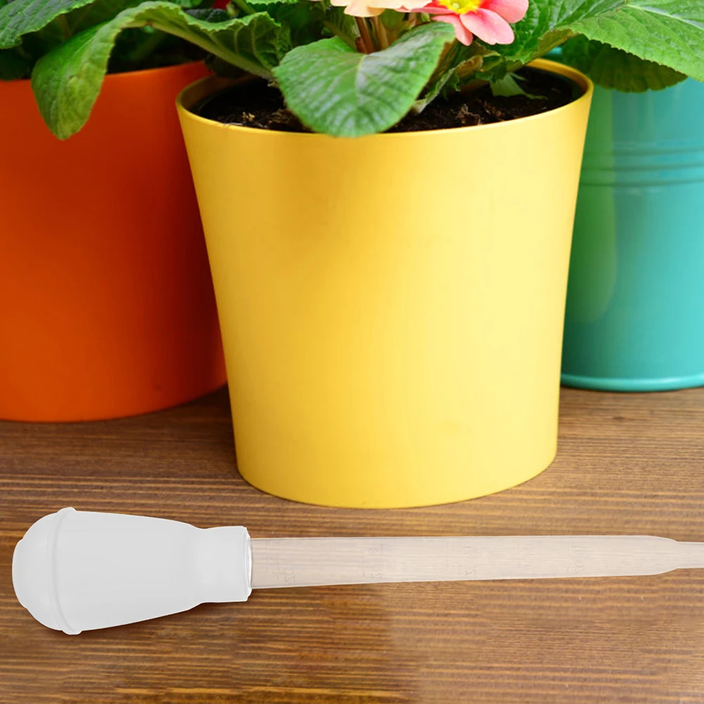 

3pcs Saucer Water Sucker Plant Tray Remover Flower Pot Accessories Gardening Supplies Plastic Tube Planter Dish Absorber
