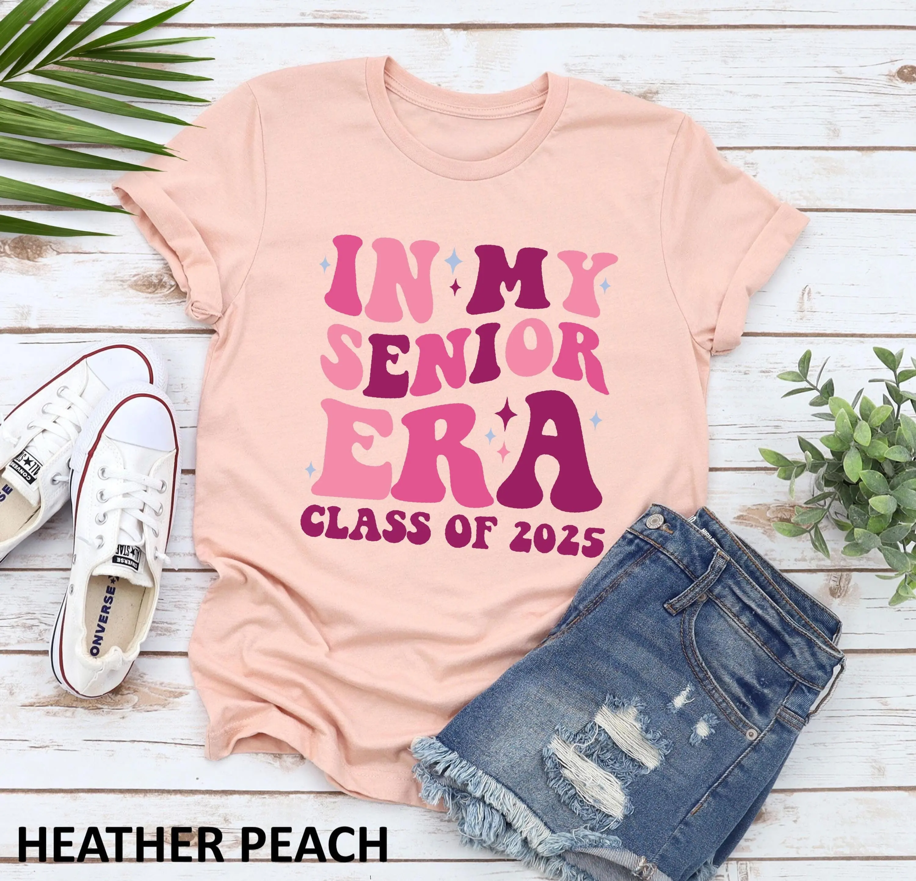 In My Senior Era T Shirt Class Of 2025 High School Grad Perfect Graduation For