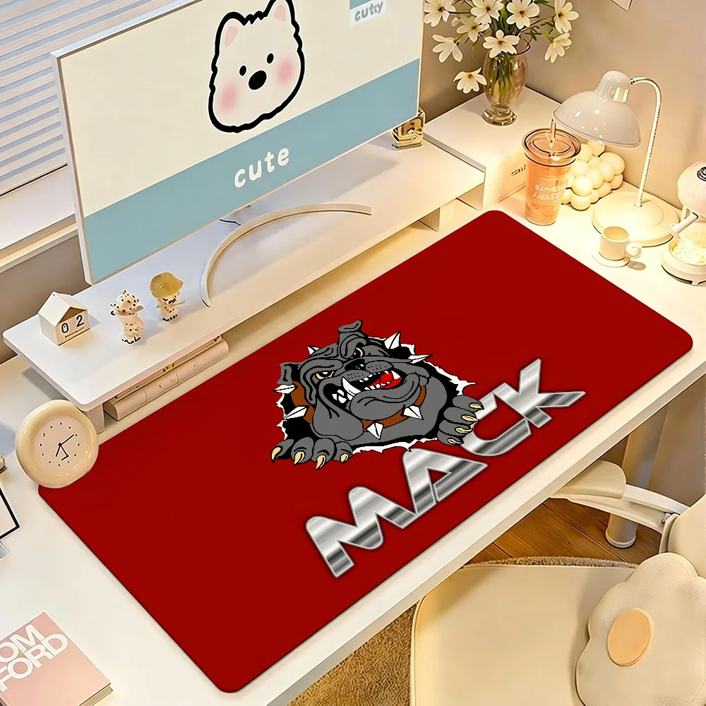Fashion Car M-Mack T-Trucks Mouse Pad Large Non-Slip Waterproof Mat Stitched Edge Keyboard Pad for Gaming Daily Office