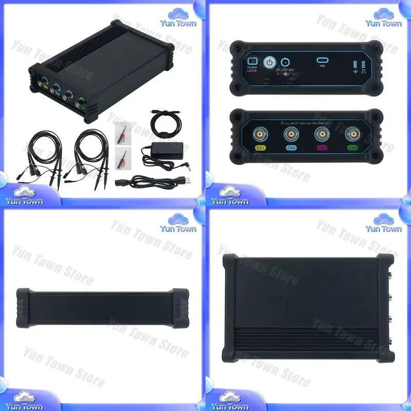 for Micsig VTO2004 200MHz 4 Channel Portable Split Type Oscilloscope for Android Device Compatible Digital Storage