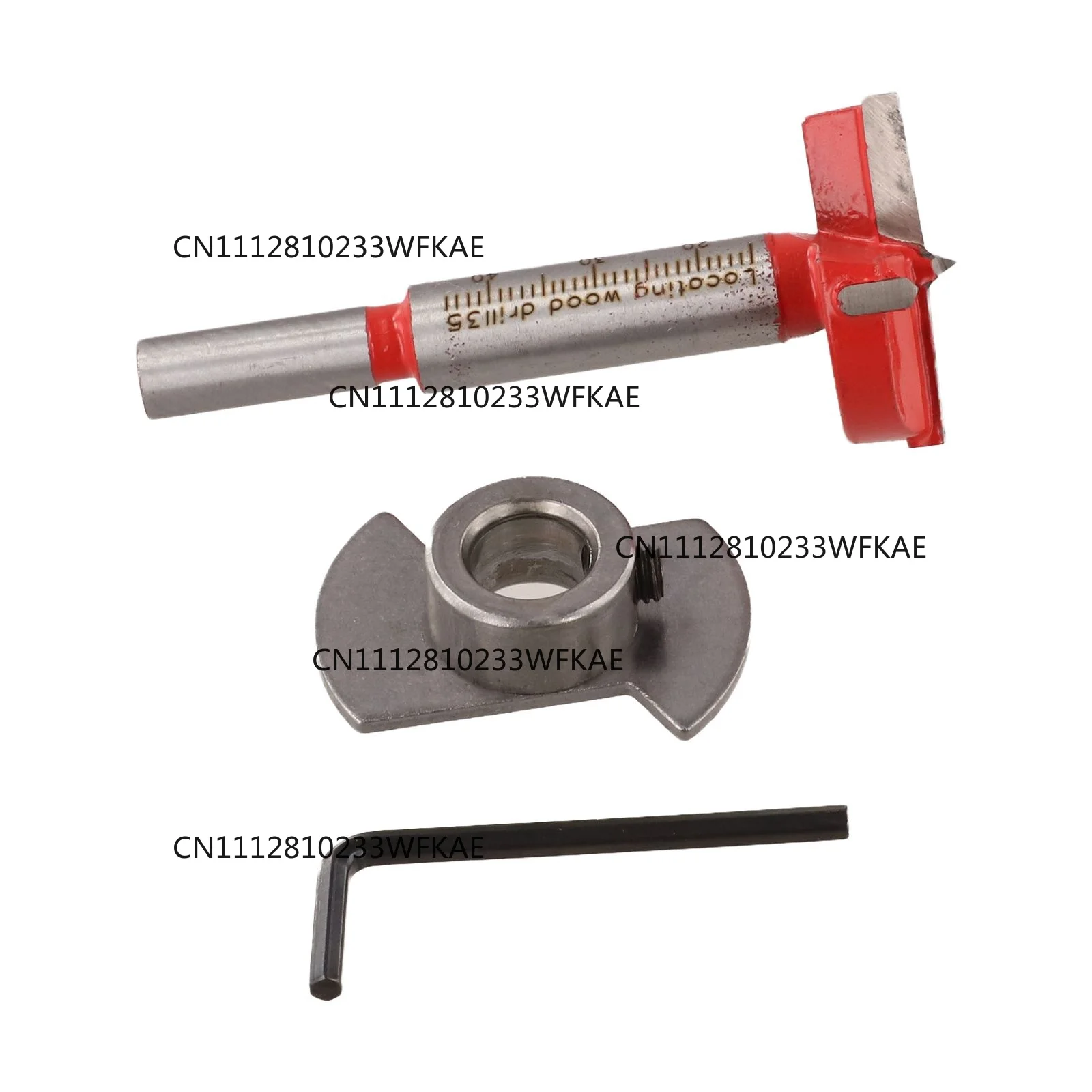 Adjustable 35mm Carbide, Flat Wing Hinge Hole Drill Bit, Quick Drilling Tool
