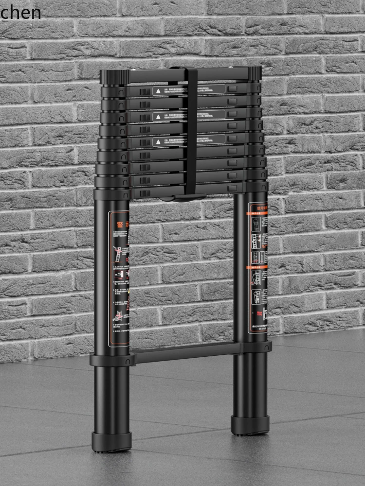 CZ Telescopic Ladder Thickened Multi-Functional Folding Ladder Portable Aluminum Alloy Ladder