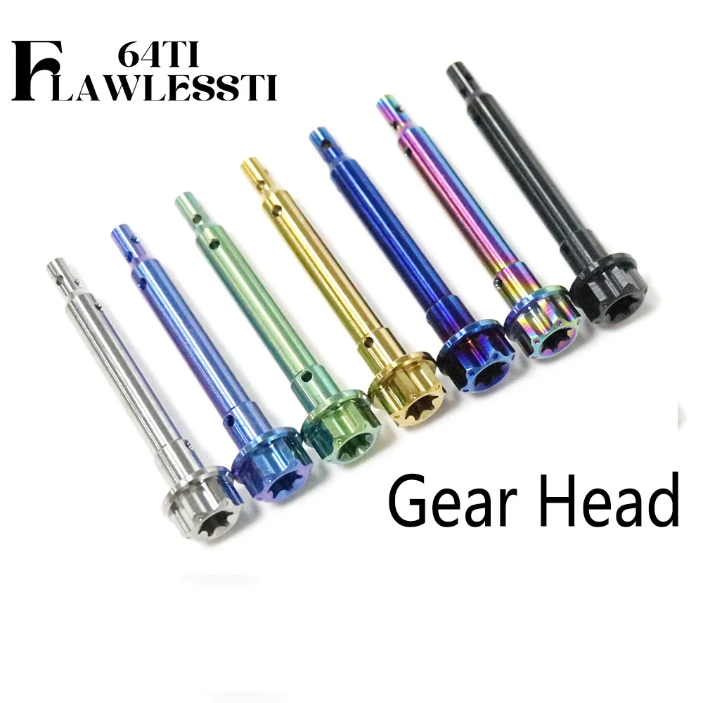 FLAWLESSTI Gr5 Titanium Caliper Pin For Brembo Basic 4 Pot 2 Pot