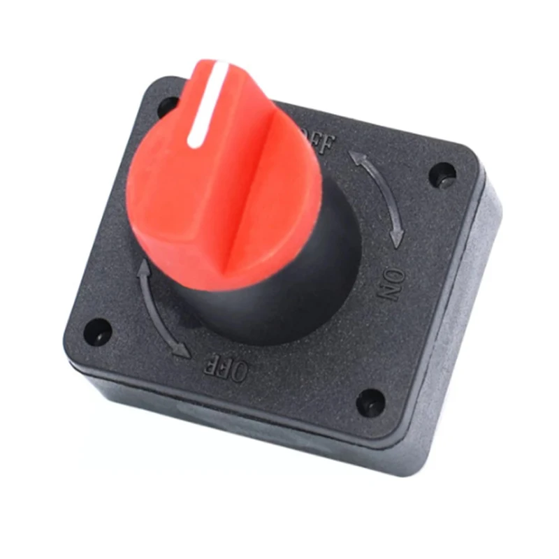 100A 12V 24V Current Battery Isolator Isolation Switch Disconnect Power Cut End Cut Off Switch Suitable For Boat Car Truck Yacht