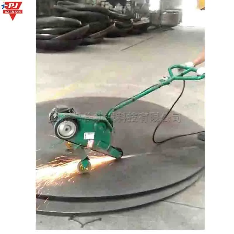 Hand push type steel plate grinding machine steel plate welding joint grinding machine steel plate cleaning machine