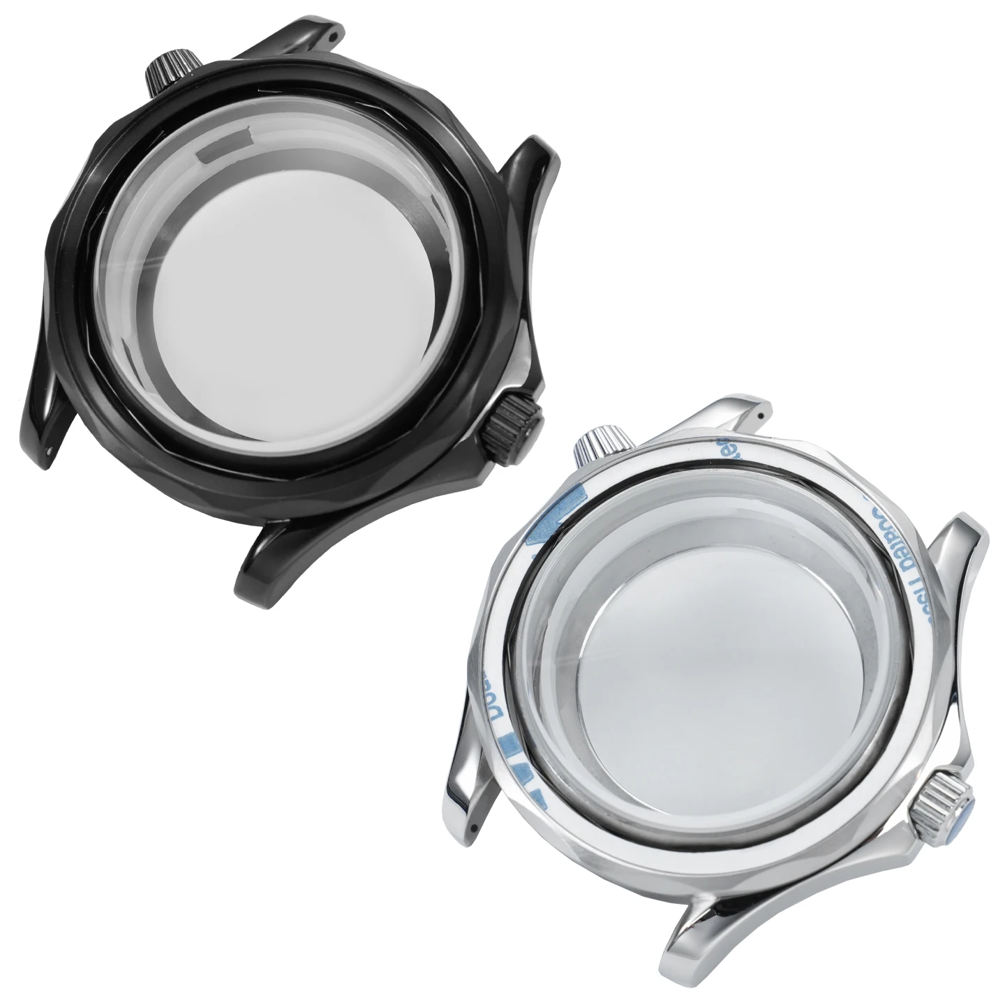 Stainless steel case for Omega Seamaster series with NH35/36 movement, stainless steel watch case accessories, summer new model