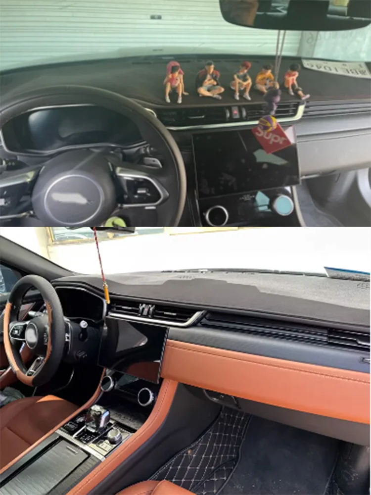 

For 2021-2025 Jaguar XFL P200 P250 P300 Accessories Dashboard Cover Instrument Panel Dash Mat Dashmat Protective Pad