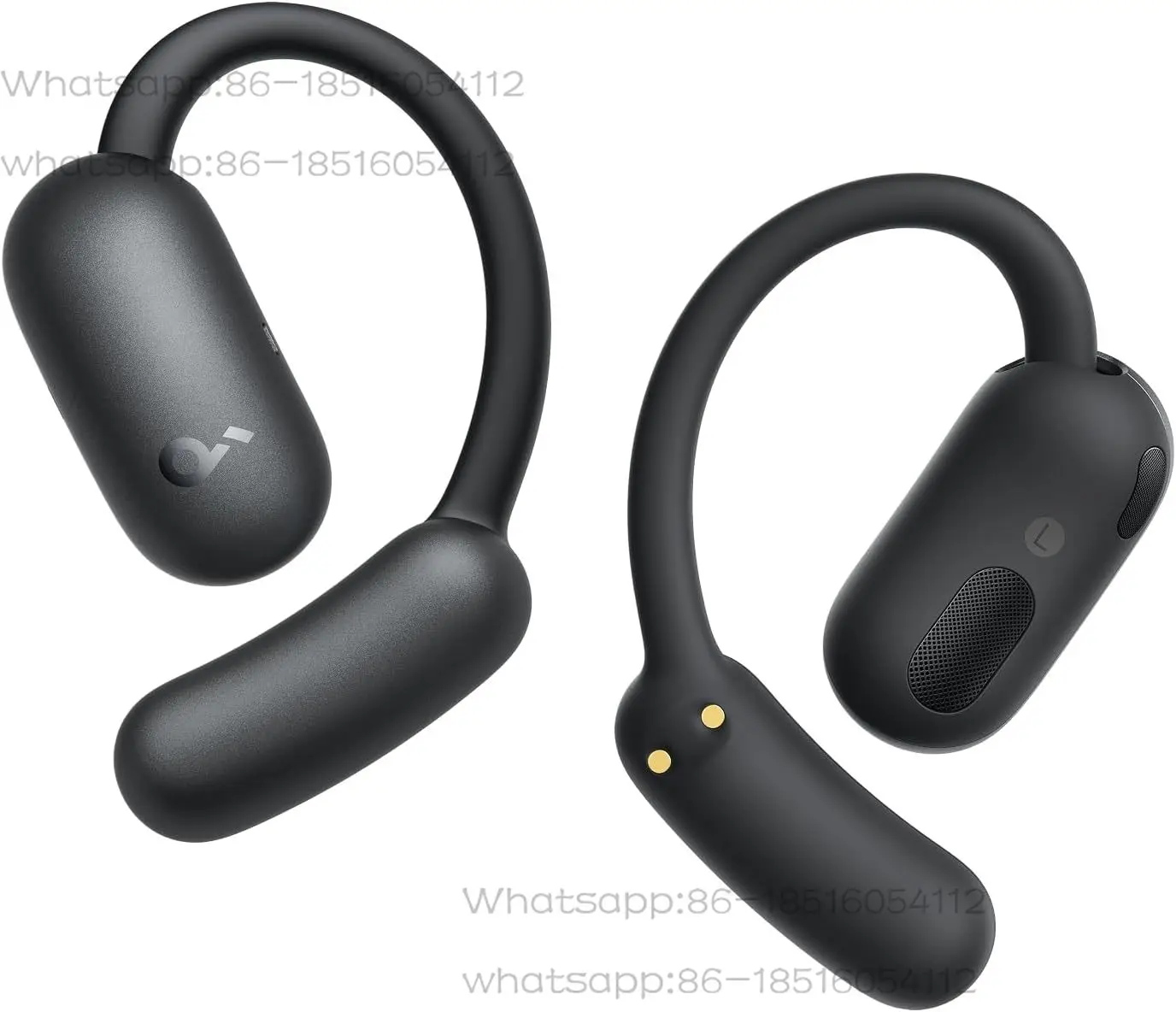 soundcore AeroFit 2 by Anker, Open-Ear Headphones, Real-Time Translation Earbuds, 4 Adjustable Positions (Refurbished)