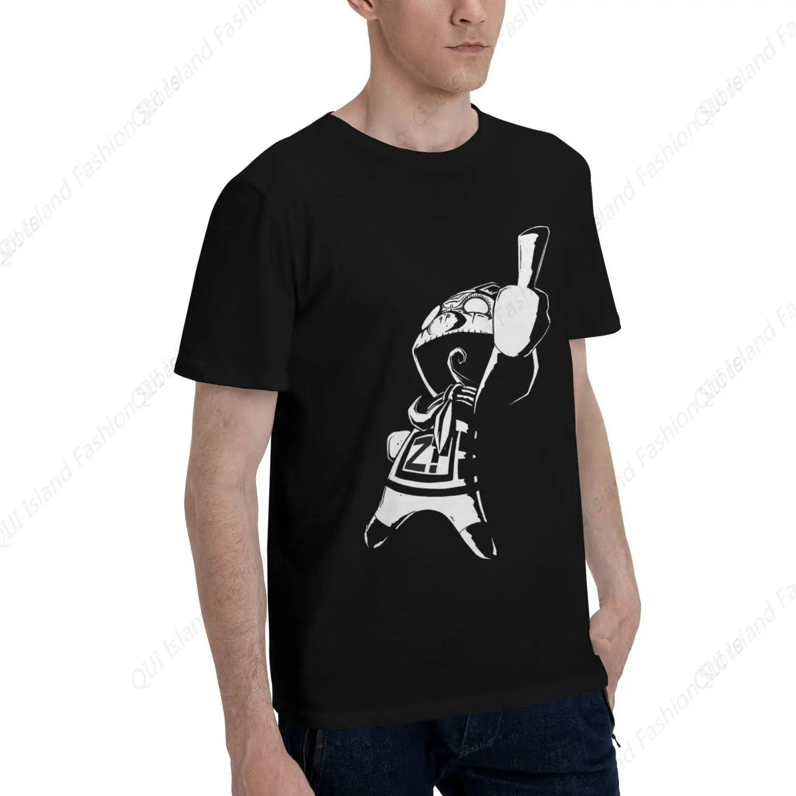 Fun Adults Men's T Shirts 3D Printer Elastic O Neck Short Sleeve Johnny and The Homicidal Theme Maniac Shirt