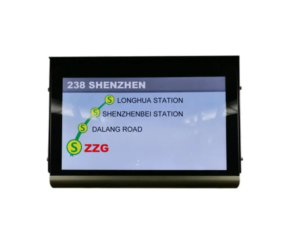 Passenger information system Intelligent  LCD advertising display