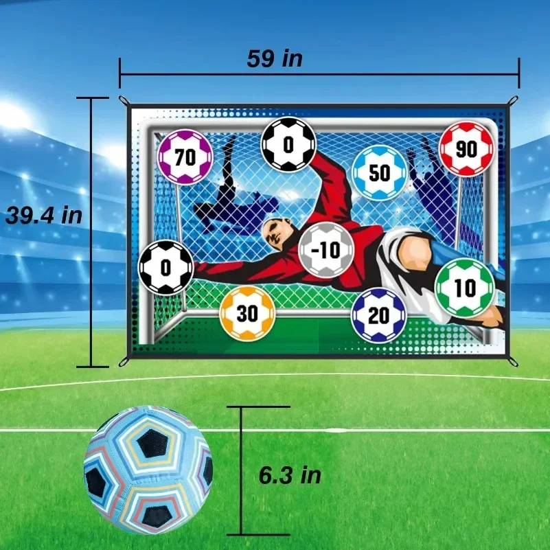 サッカーゲームマットセット屋外屋内サッカーおもちゃマルチプレイヤー競争サッカーゲーム子供サッカートレーニングボーイギフト