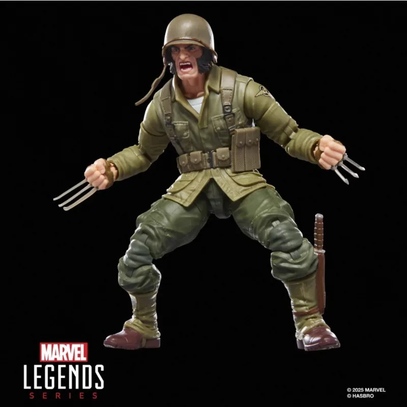 【Preventa noviembre de 2025】 nuevo Original Hasbro Marvel Legends Series WOLVERINE WWII LOGAN figuras de acción de juguete colección de regalos