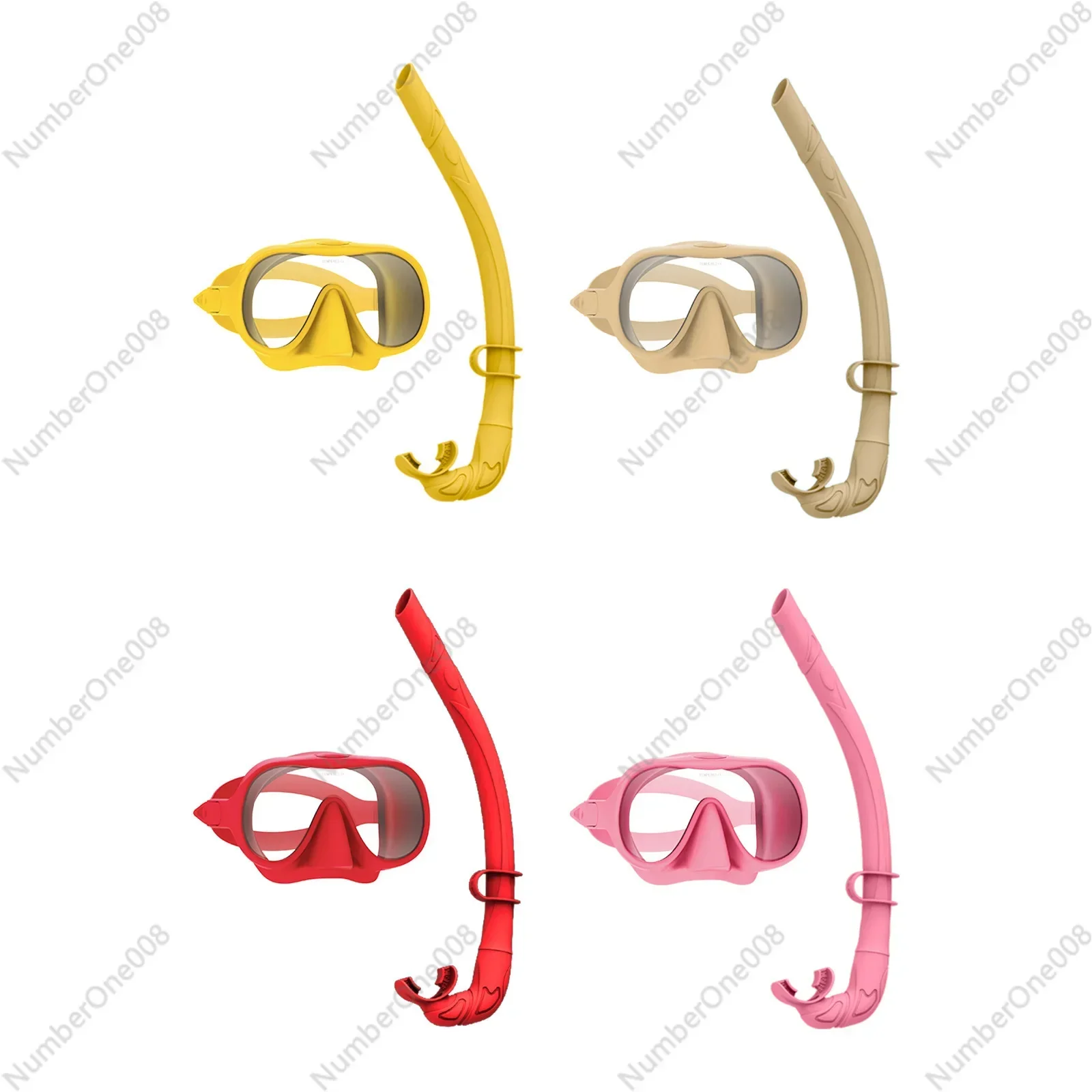 

Customized Processing Scuba Diving Set, Scuba Diving Goggles, Wet Silicone Breathing Tube, Anti-fog Diving Goggles Set.
