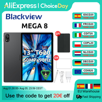 【World premiere】Blackview MEGA 8 Tablet 13 inch FHD+ 90Hz Display 11000mAh AI Android 15 50MP Camera 4 BOX Speakers 4G Pad PC