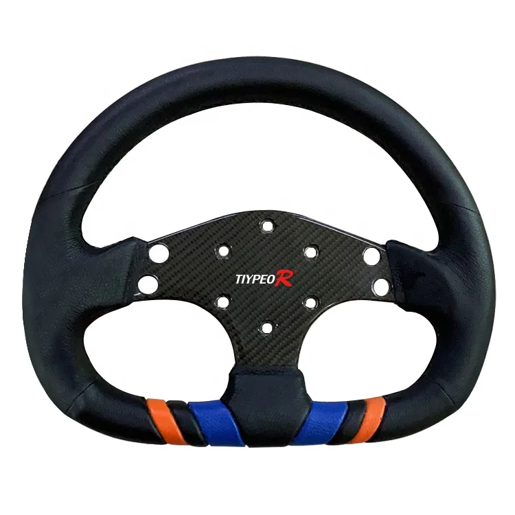 

Оптовый модный черный руль из микрофибры из кожи из углеродного волокна на заказ