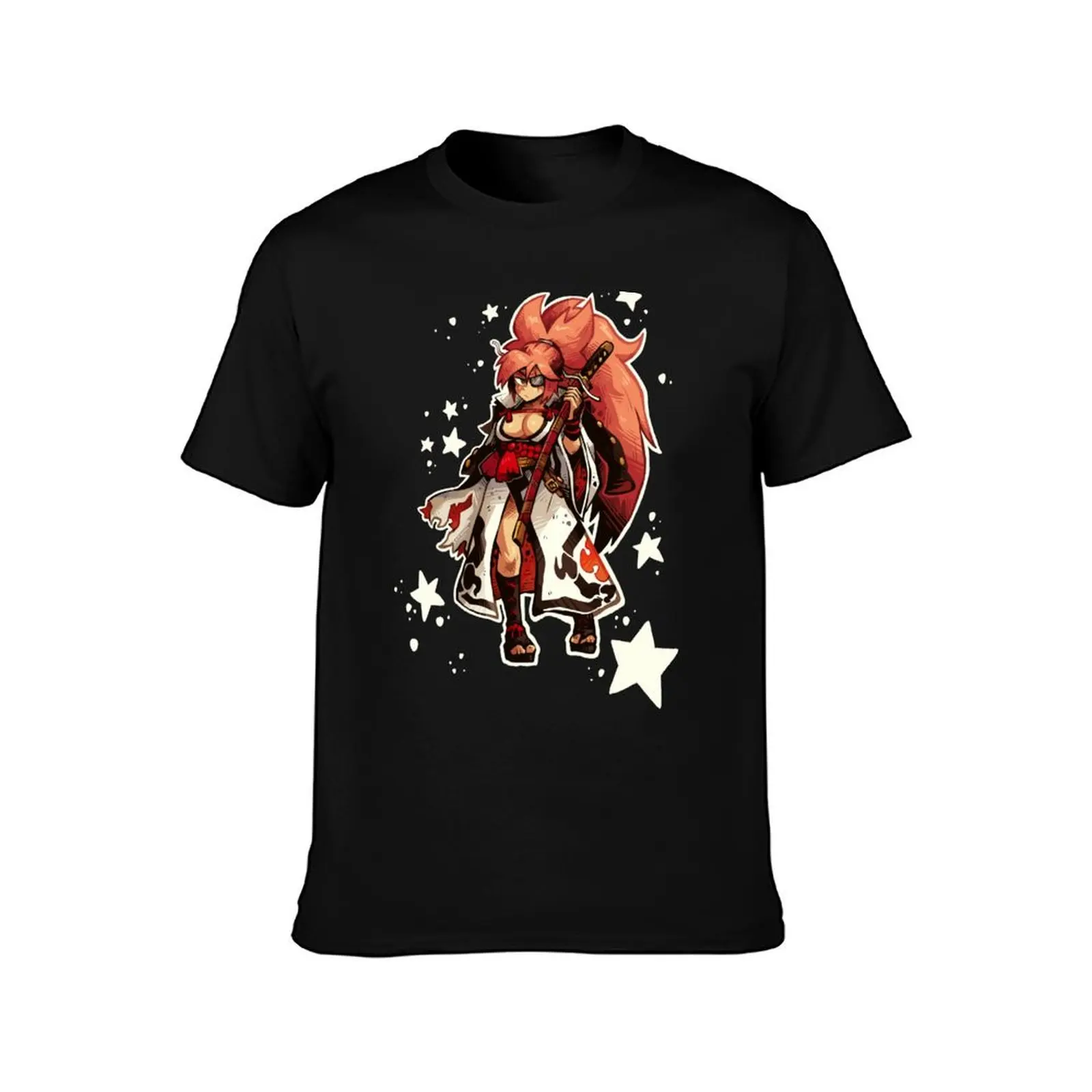 Baiken GGST T-Shirt oversized graphic tee graphic tee shirt anime figures mens fashion