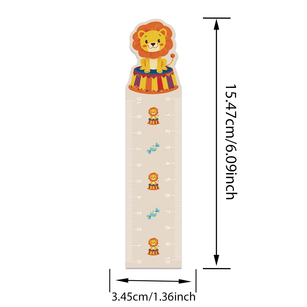 30 قطعة الإشارات المرجعية السيرك الكرتون حاكم DIY بها بنفسك كتيب اكسسوارات الديكور لوازم السيرك من الخيال المرجعية هدية رسالة بطاقات #2