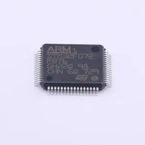 

100% Original Quantity of 10 STM32F072RBT6 LQFP-64(10x10) Microcontroller MCU MPU SOC STM32F072RBT6