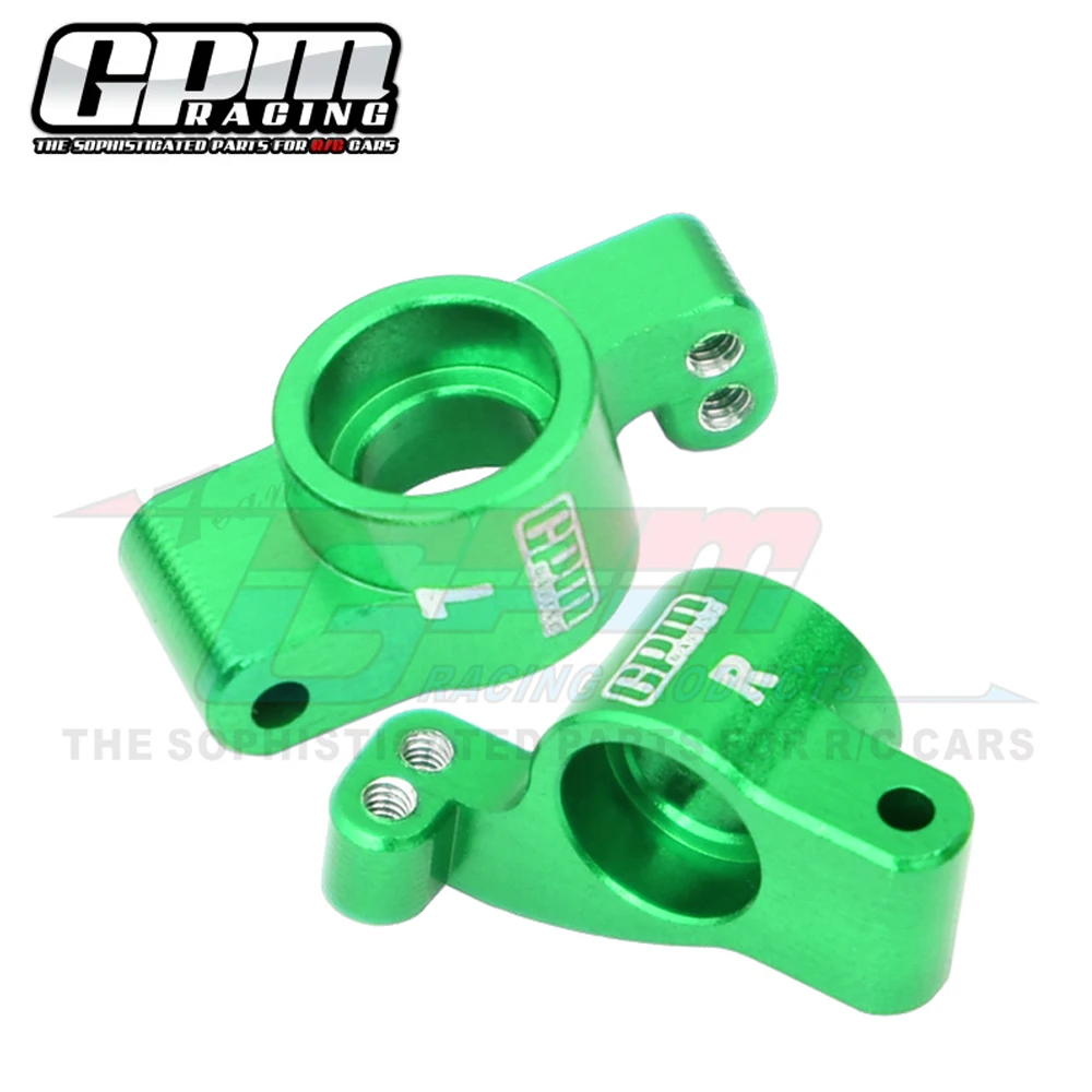 GPM Metal Aluminum Alloy 7075 Rear Hubs LOS-1982 for LOSI 1/24 Micro-B 2WD Buggy RTR LOS00007 Upgrade Accessories