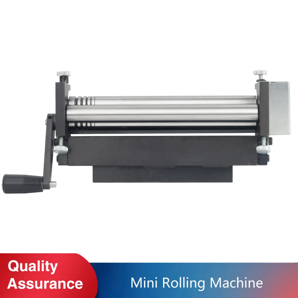 RB160 SN20049 Slip Roller Machine Manual Bending Machine Home DIY Tool,for Sheet Metal/Wire/Round Tube Arc Shape Bending