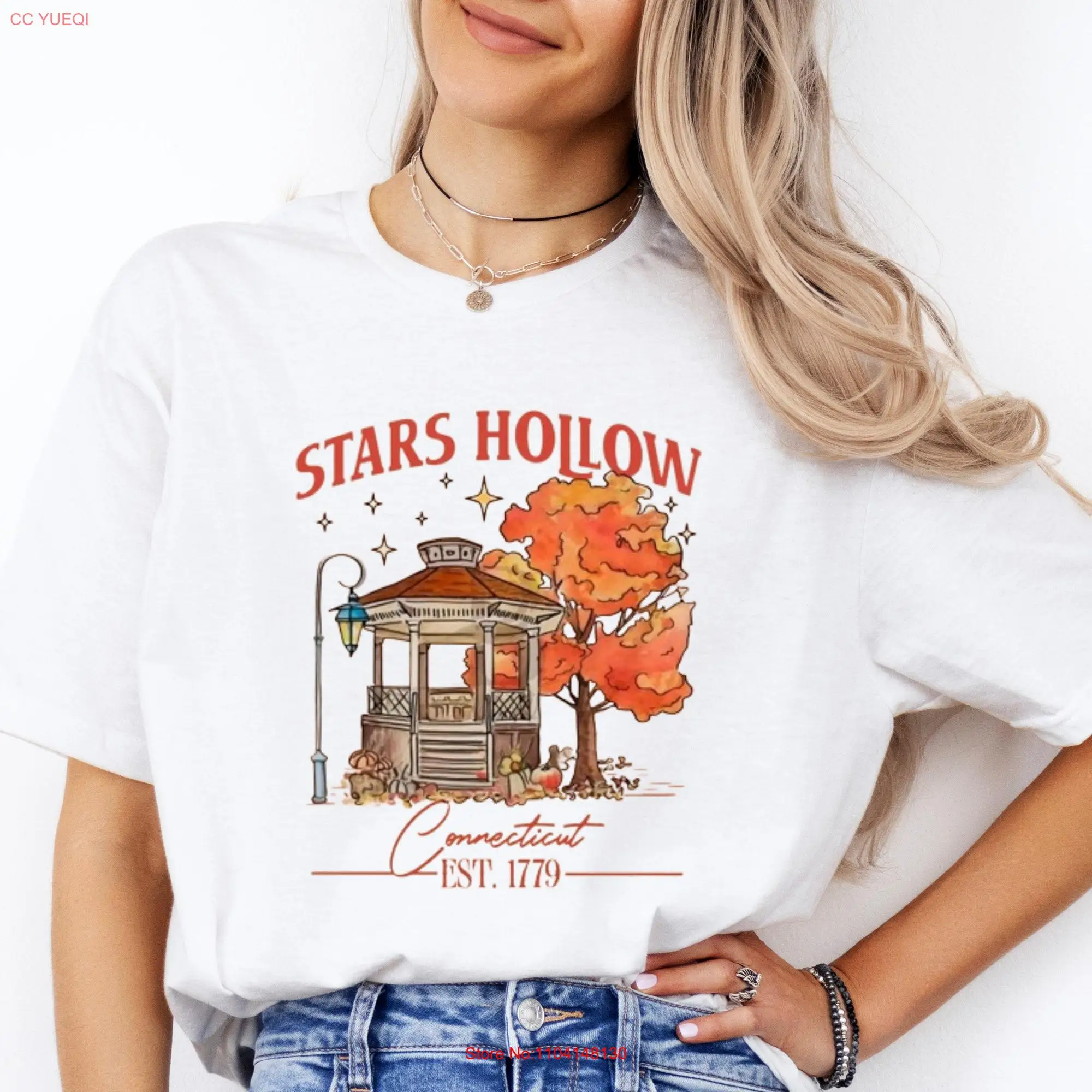 Stars Hollow Gazebo shirt Fall Autumn Festival Smells Like T Gilmore Girls Fans  long or short sleeves