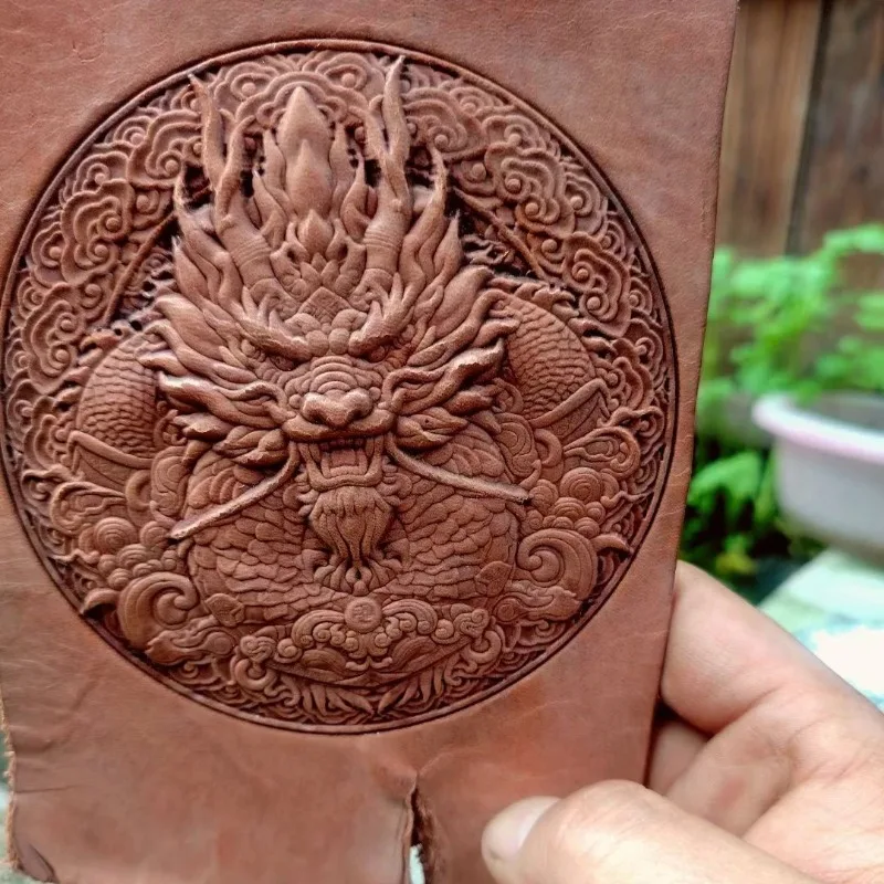 

54mm/71mm / 112mm 3D Dragon Design Leather Emboss Mold Alloy Stamp Metal Stamping Tool Pressing Stamps Shaping Molds Dragon Head