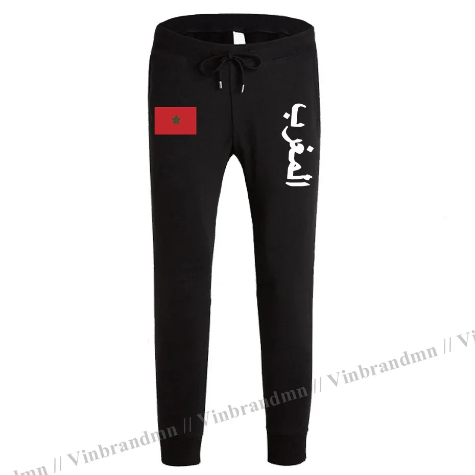 The Western Kingdom of Morocco Moroccan MAR mens pants joggers jumpsuit sweatpants track sweat fitness fleece tactical casual