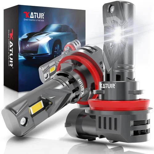 Luz LED Canbus para coche, Turbo faro antiniebla, diodo 100 K, 12V, 9005 W, 20000LM, HB3, 9006, H7, HB4, 9012, Hir2, 6000, 2 uds.