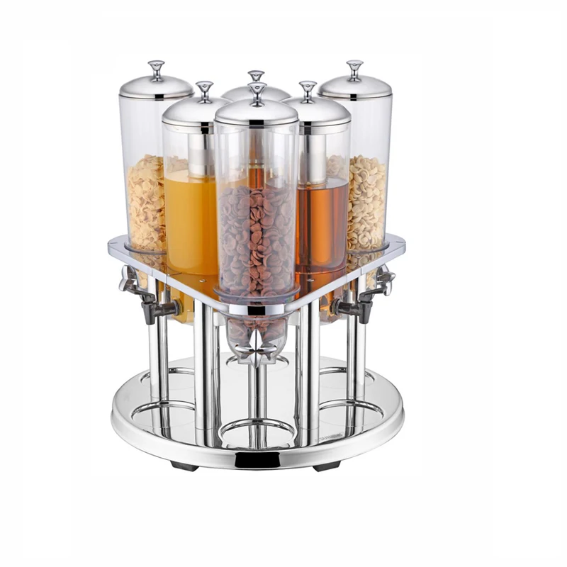 Hotel Restaurant Equipment From Malaysia Commercial Breakfast PC Food Container Cereal Dispenser