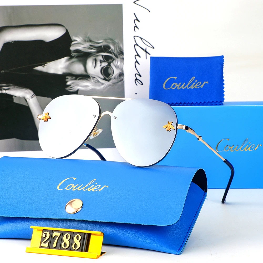 كاولير الهيب هوب حفلة النساء النظارات الشمسية فاسق جودة عالية عطلة ظلال المضادة للأشعة فوق البنفسجية للجنسين الطيار في الهواء الطلق القيادة الصيد ظلال