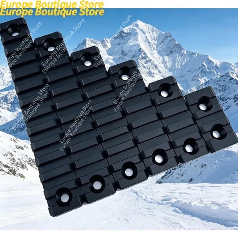 Taktische 20mm MLOK Metallschiene, CNC-gefräste Schienensektion, universelles Outdoor-Spielzeug-Handschutz-Zubehör