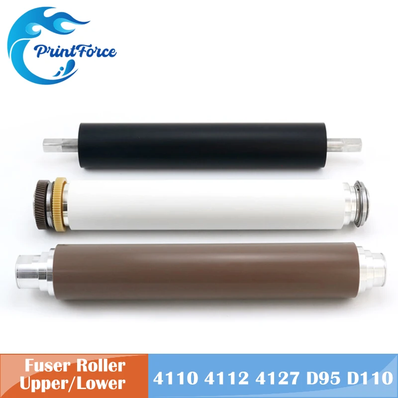 604K67480 059K37001 Upper Lower Fuser Heat Roller for Xerox D95 D136 D125 D110 D110P D125P 900 4110 4112 4127 4590 4595