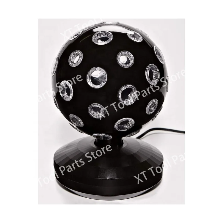 Wholesale New 360 Degree Rotating Crystal Magic RGB LED Ball Light Home Party Disco DJ Stage Light