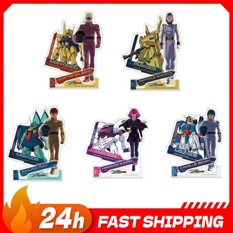 

Anime Peripherals Quattro Bajeena Figurine Standing Plate Paptimus Scirocco Figure Acrylic Stand Decoration Collection Toys