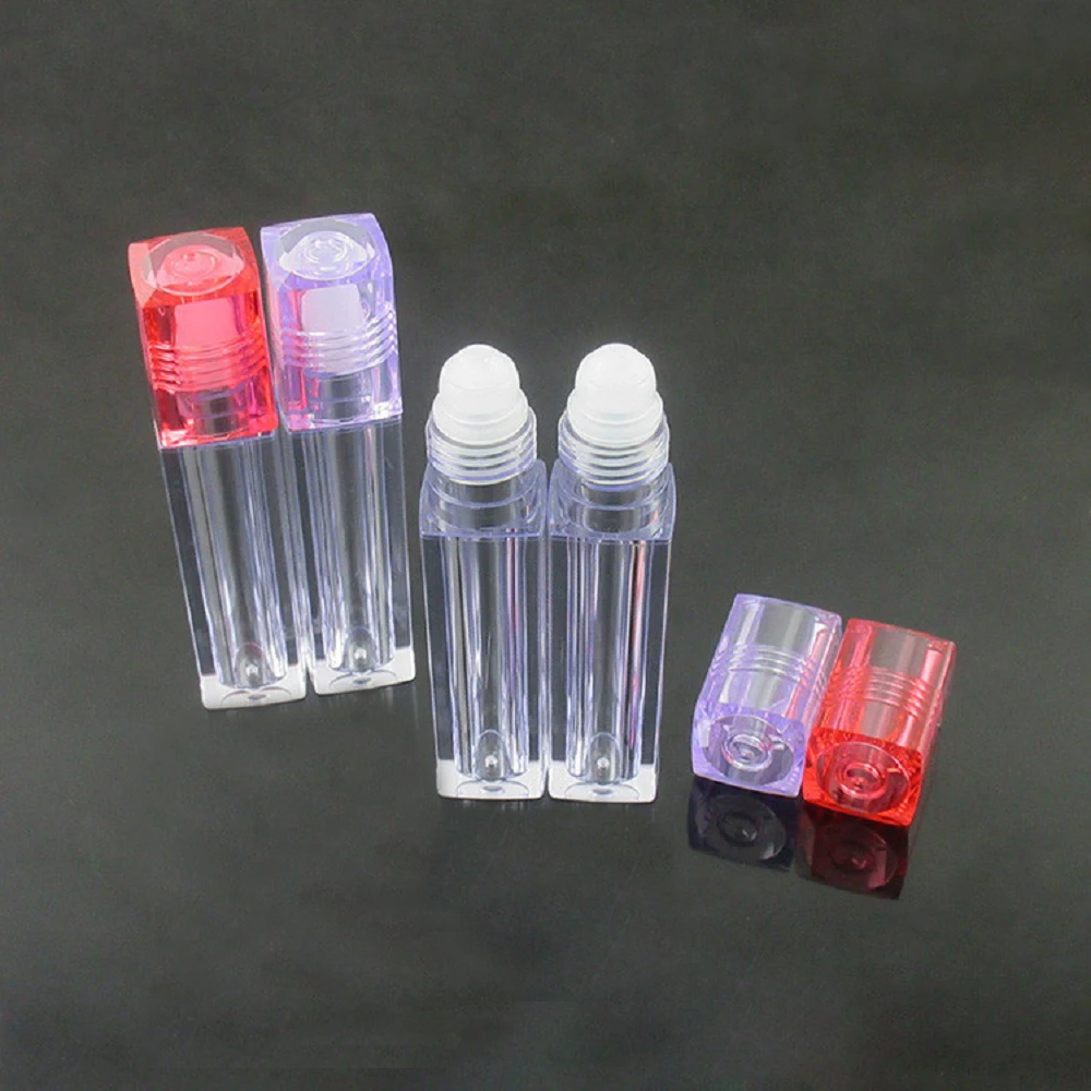 

10/30/100PCS Empty 6.5ML lipgloss roll on bottles lip balm containers eye cream bottles lip gloss tubes makeup refillable tubes